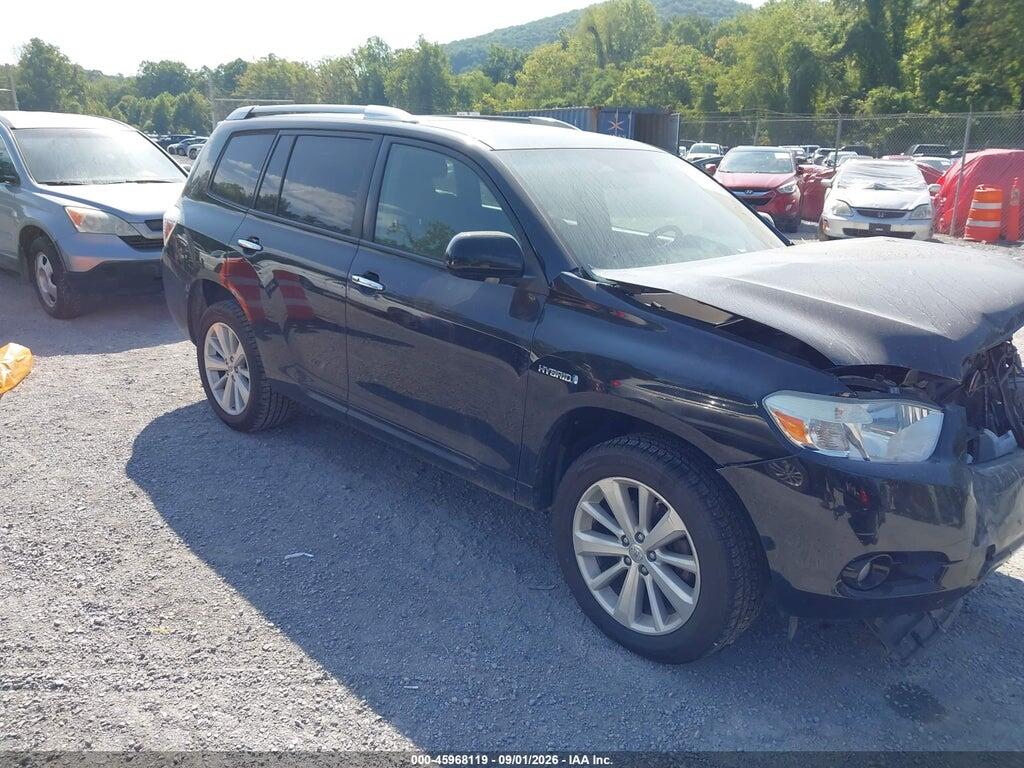 2010 TOYOTA HIGHLANDER HYBRID JTEJW3EH9A2041134
