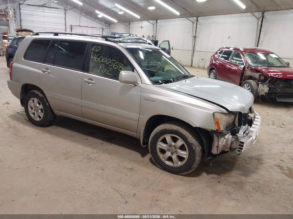 2002 TOYOTA HIGHLANDER JTEHF21A720043639