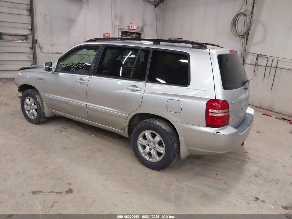 JTEHF21A720043639 2002 TOYOTA HIGHLANDER photo no. 3