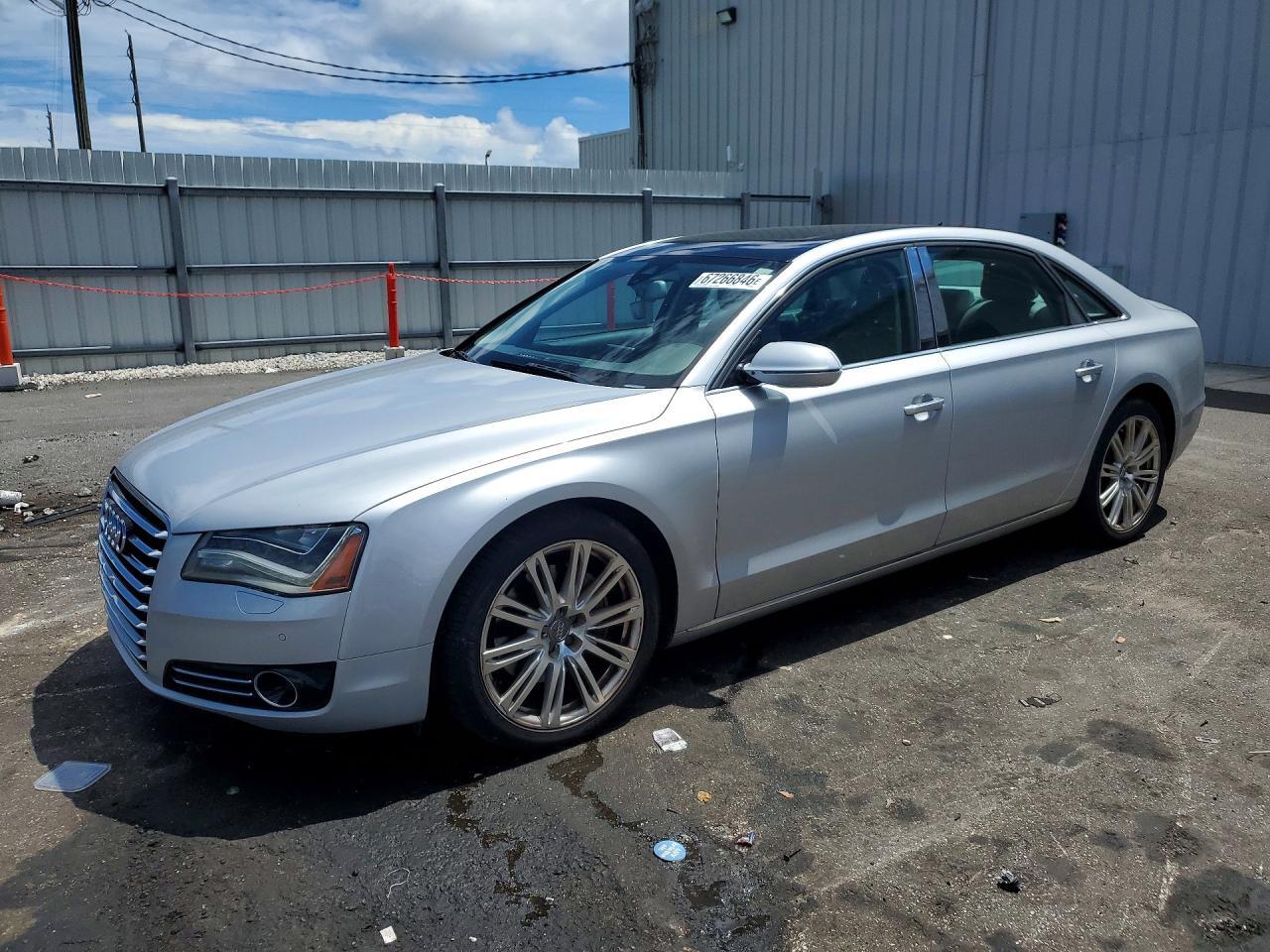 2013 AUDI A8 WAURGAFD4DN026383