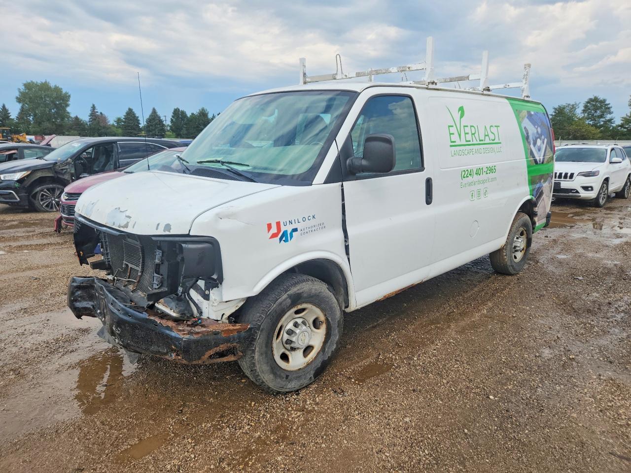 2011 CHEVROLET EXPRESS G2500 1GCWGFBA2B1103657