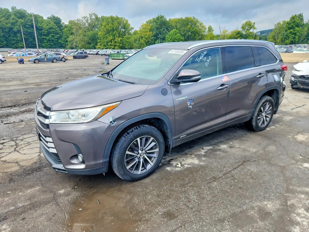 2017 TOYOTA HIGHLANDER HYBRID XLE