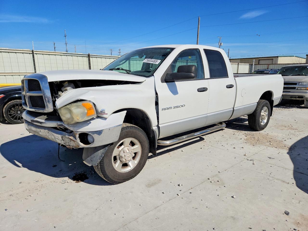 2003 DODGE RAM 2500 3D7KU28C43G847990