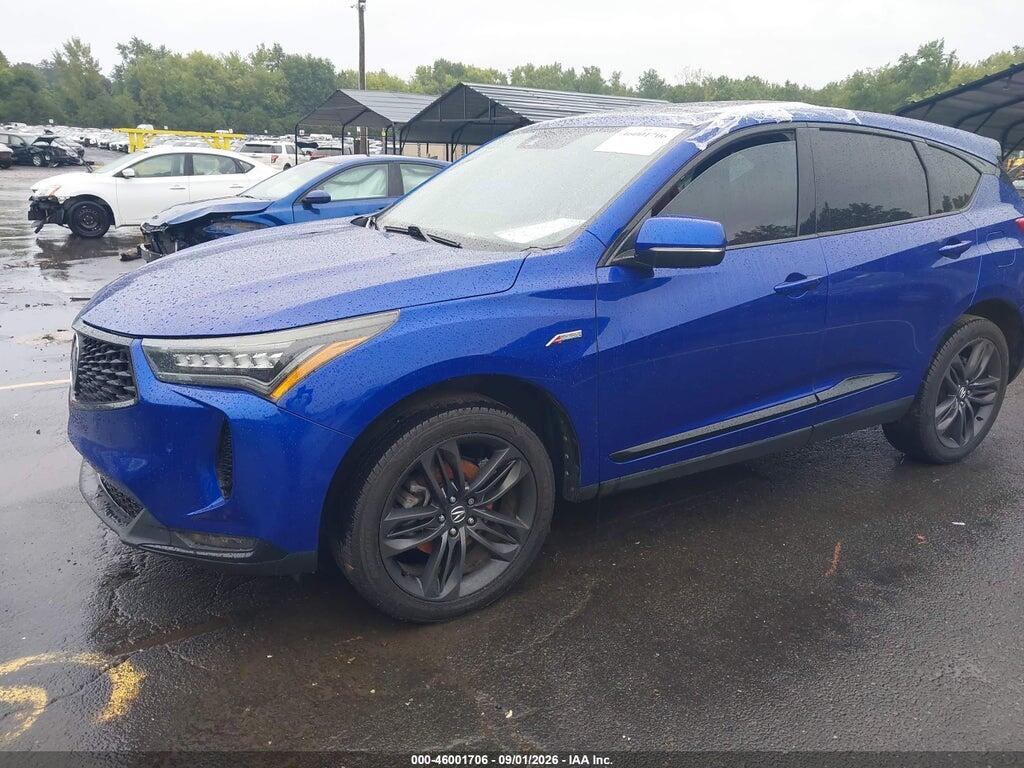5J8TC2H68NL001431 2022 ACURA RDX photo no. 2
