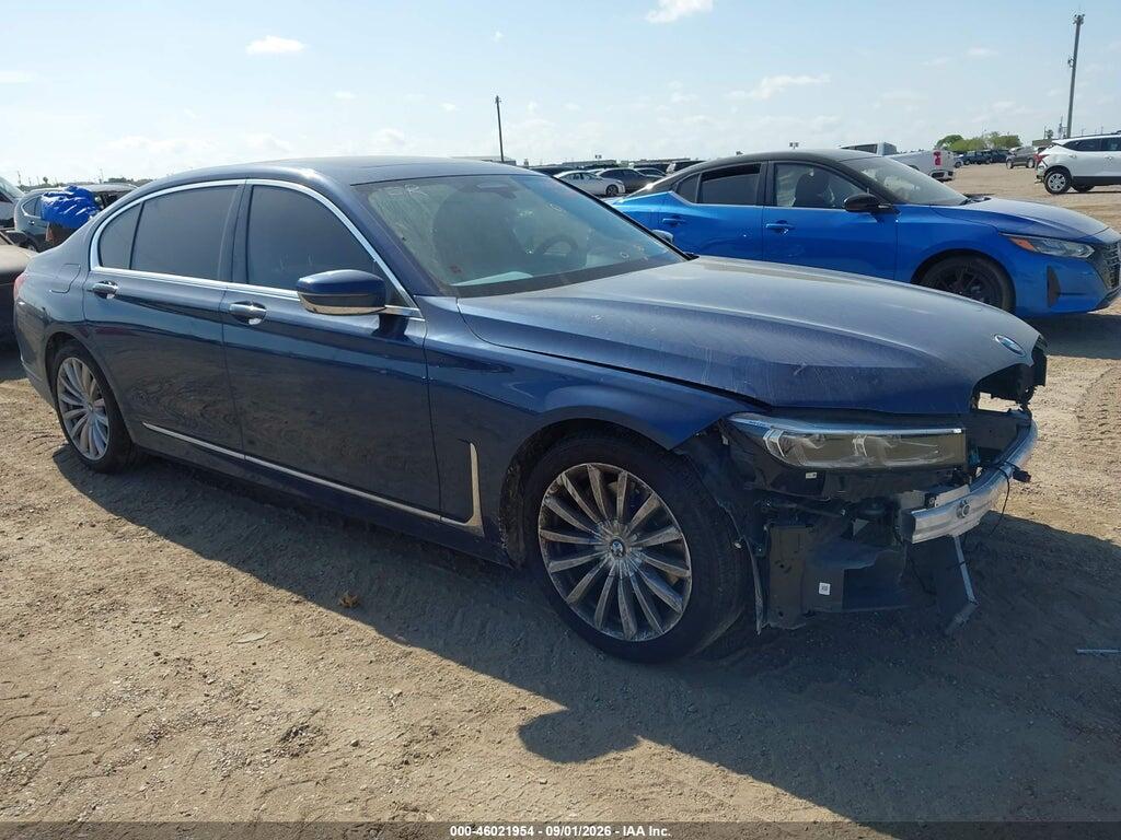 2022 BMW 740 WBA7T2C02NCH92686