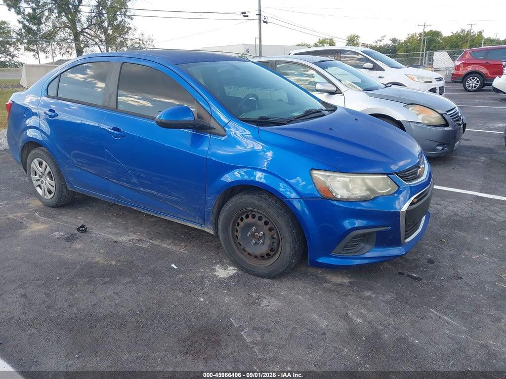 2017 CHEVROLET SONIC 1G1JB5SH8H4100536