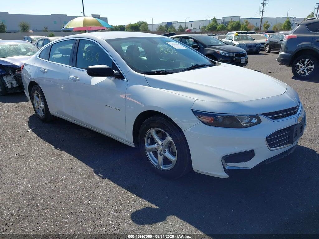 2018 CHEVROLET MALIBU 1G1ZB5ST2JF203534