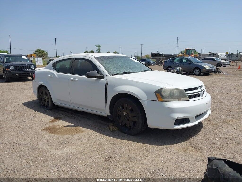 2013 DODGE AVENGER 1C3CDZAB8DN646034