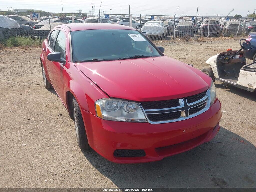 2014 DODGE AVENGER 1C3CDZAG3EN177576
