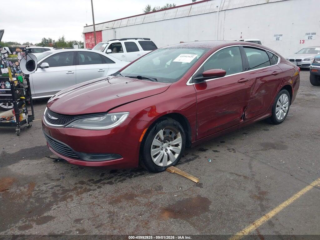 1C3CCCFB9FN605083 2015 CHRYSLER 200 photo no. 2