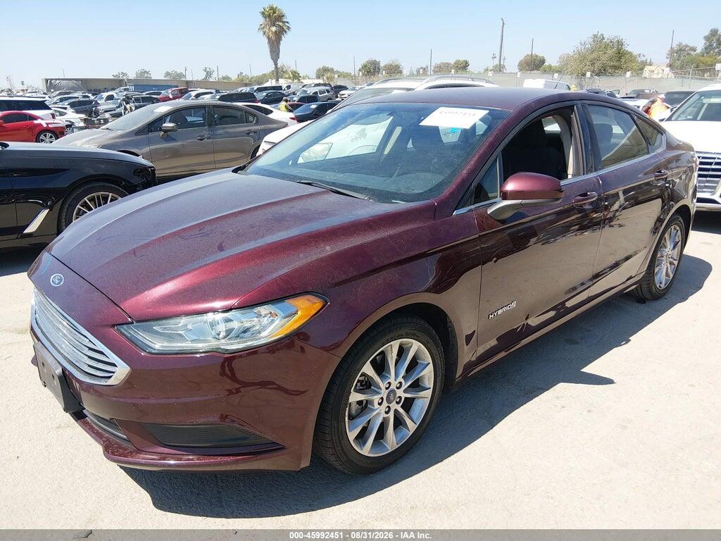 3FA6P0LU0HR264566 2017 FORD FUSION HYBRID photo no. 2