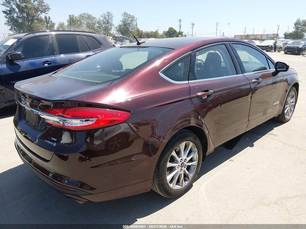3FA6P0LU0HR264566 2017 FORD FUSION HYBRID photo no. 4