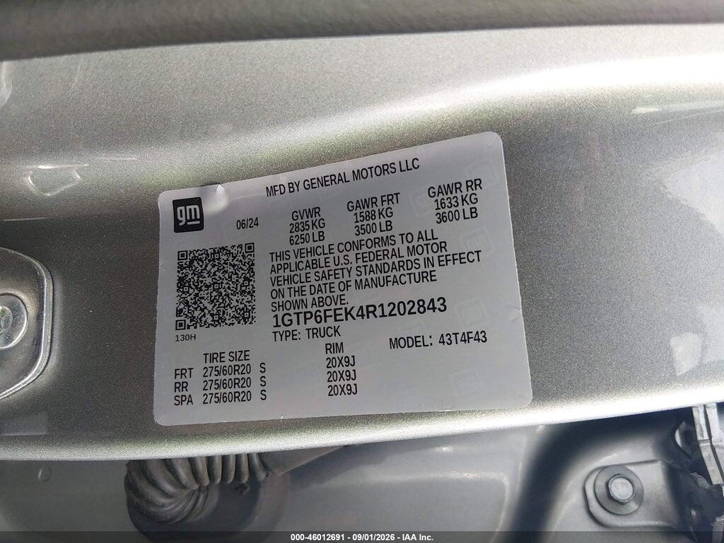 1GTP6FEK4R1202843 2024 GMC CANYON photo no. 9