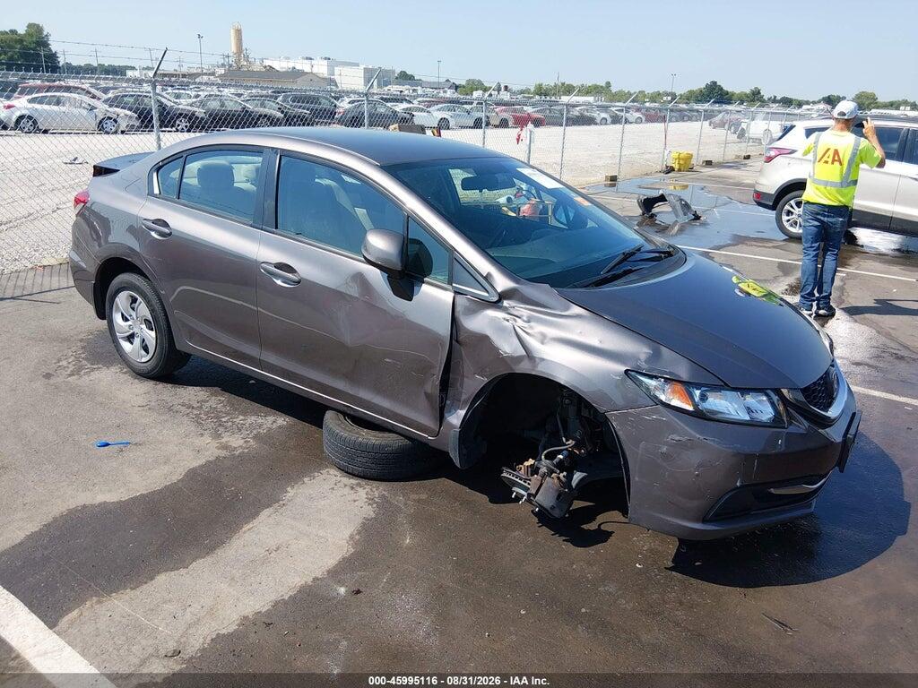 2013 HONDA CIVIC 19XFB2F57DE095320