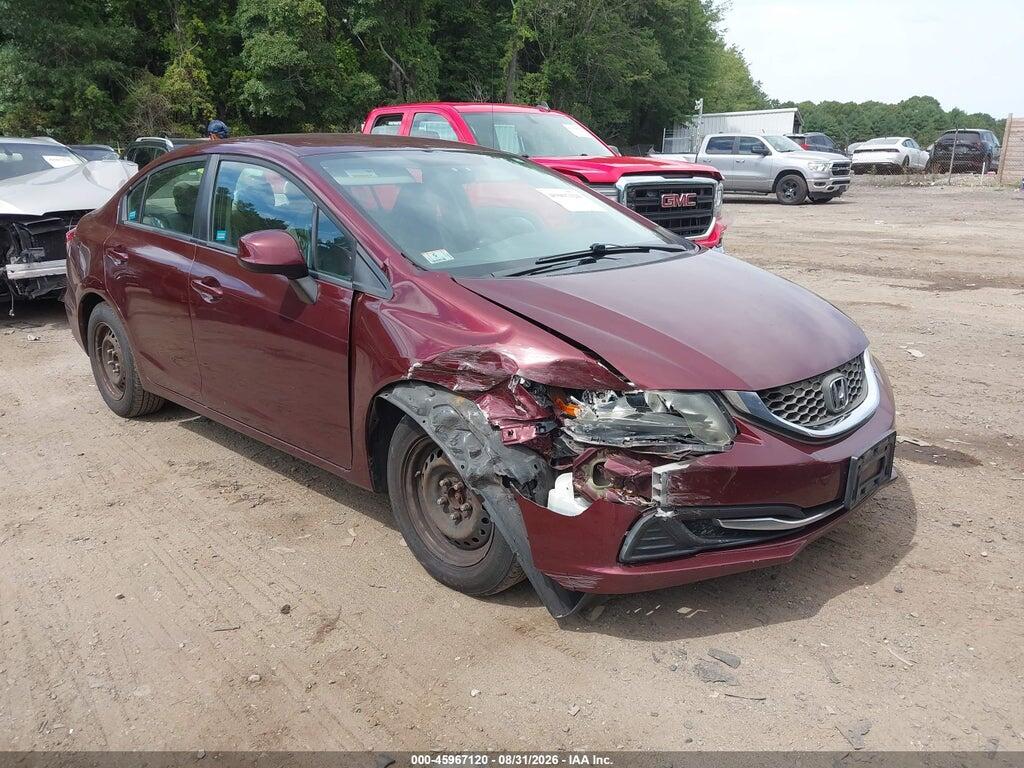 2013 HONDA CIVIC 2HGFB2F53DH526855