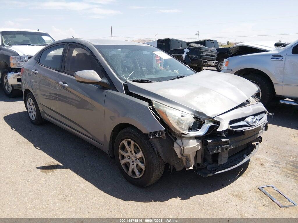 2014 HYUNDAI ACCENT KMHCT4AE0EU760589