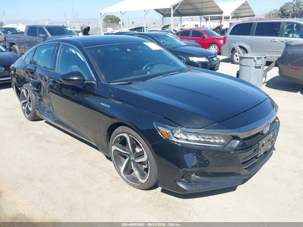 2022 HONDA ACCORD HYBRID 1HGCV3F20NA036234