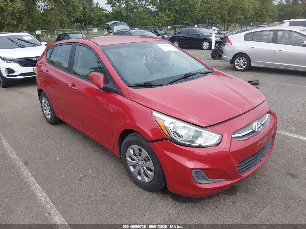 2016 HYUNDAI ACCENT KMHCT5AE9GU288563