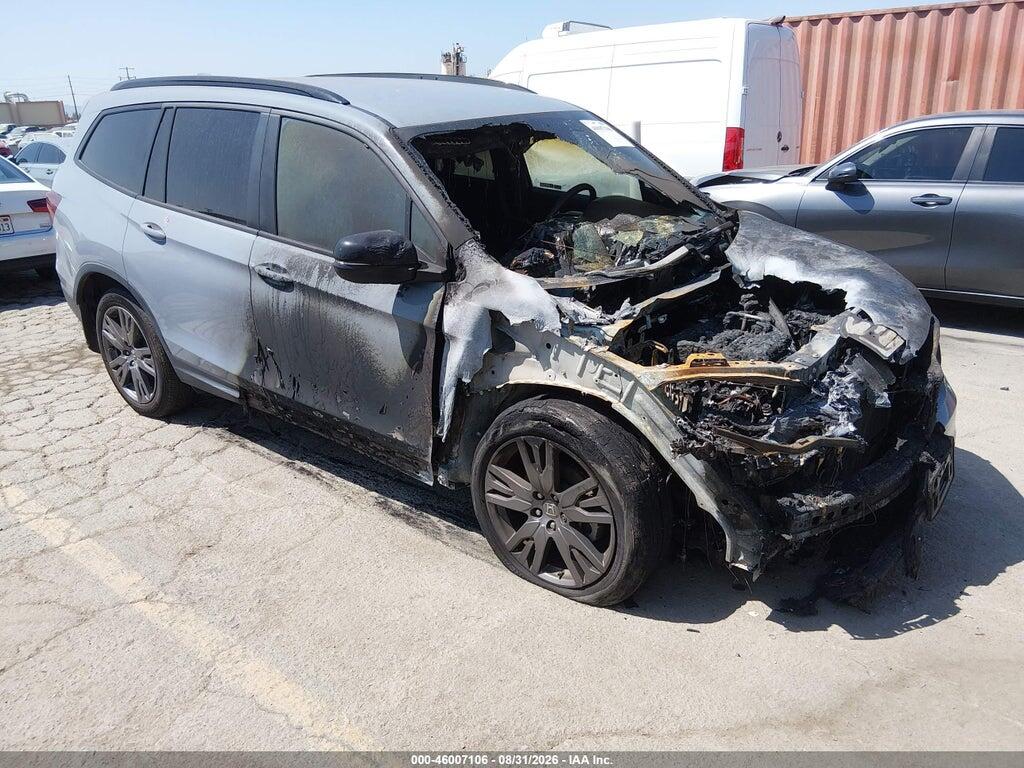 2022 HONDA PILOT 5FNYF6H34NB090958