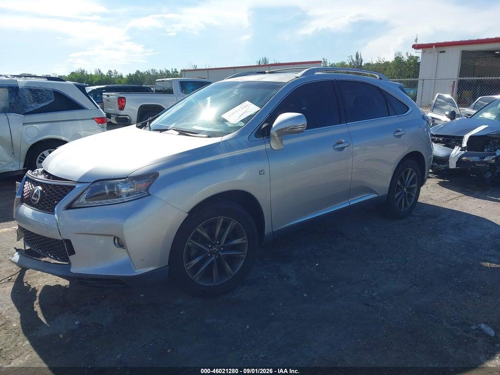 2T2BK1BA9DC183260 2013 LEXUS RX 350 photo no. 2