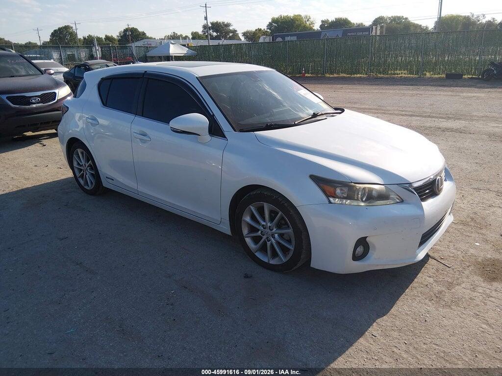 2013 LEXUS CT 200H JTHKD5BH3D2142302