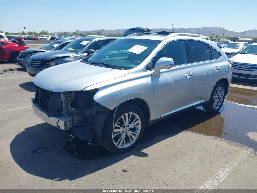 2T2BK1BA3DC207682 2013 LEXUS RX 350 photo no. 2