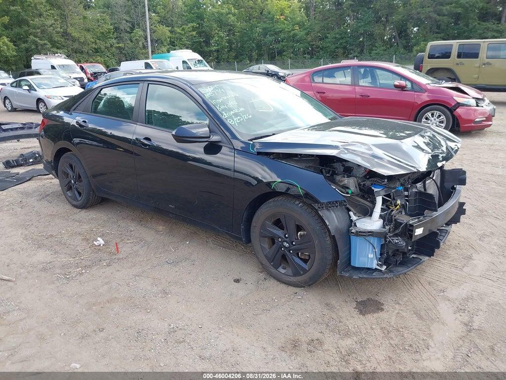 2022 HYUNDAI ELANTRA 5NPLM4AG3NH080411
