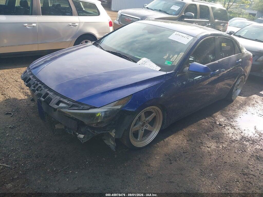 5NPLN4AG4NH056566 2022 HYUNDAI ELANTRA photo no. 2