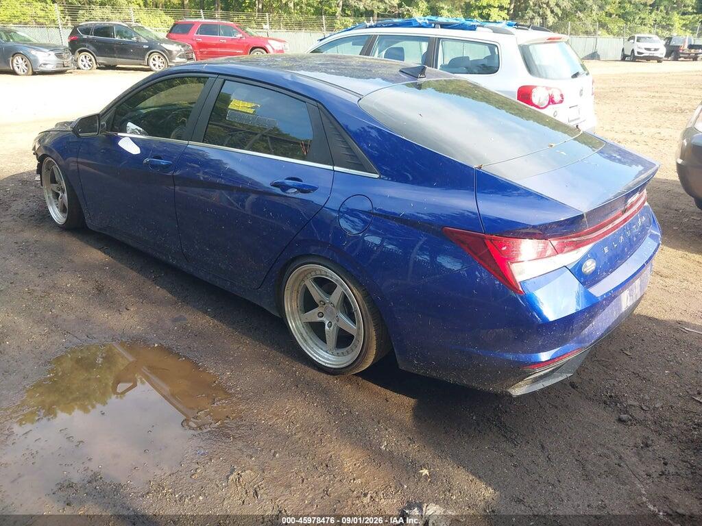 5NPLN4AG4NH056566 2022 HYUNDAI ELANTRA photo no. 3