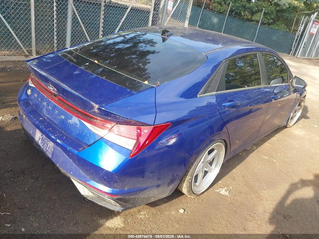 5NPLN4AG4NH056566 2022 HYUNDAI ELANTRA photo no. 4