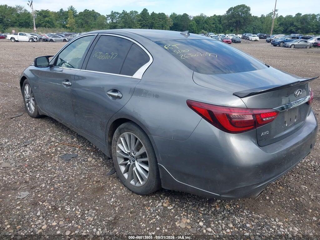 JN1EV7AR3JM431538 2018 INFINITI Q50 photo no. 3