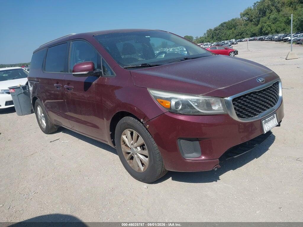 2016 KIA SEDONA KNDMB5C11G6090652