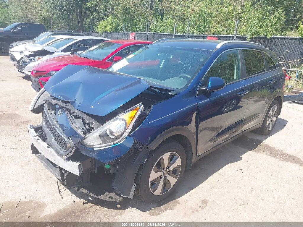 KNDCB3LC7H5066106 2017 KIA NIRO photo no. 2
