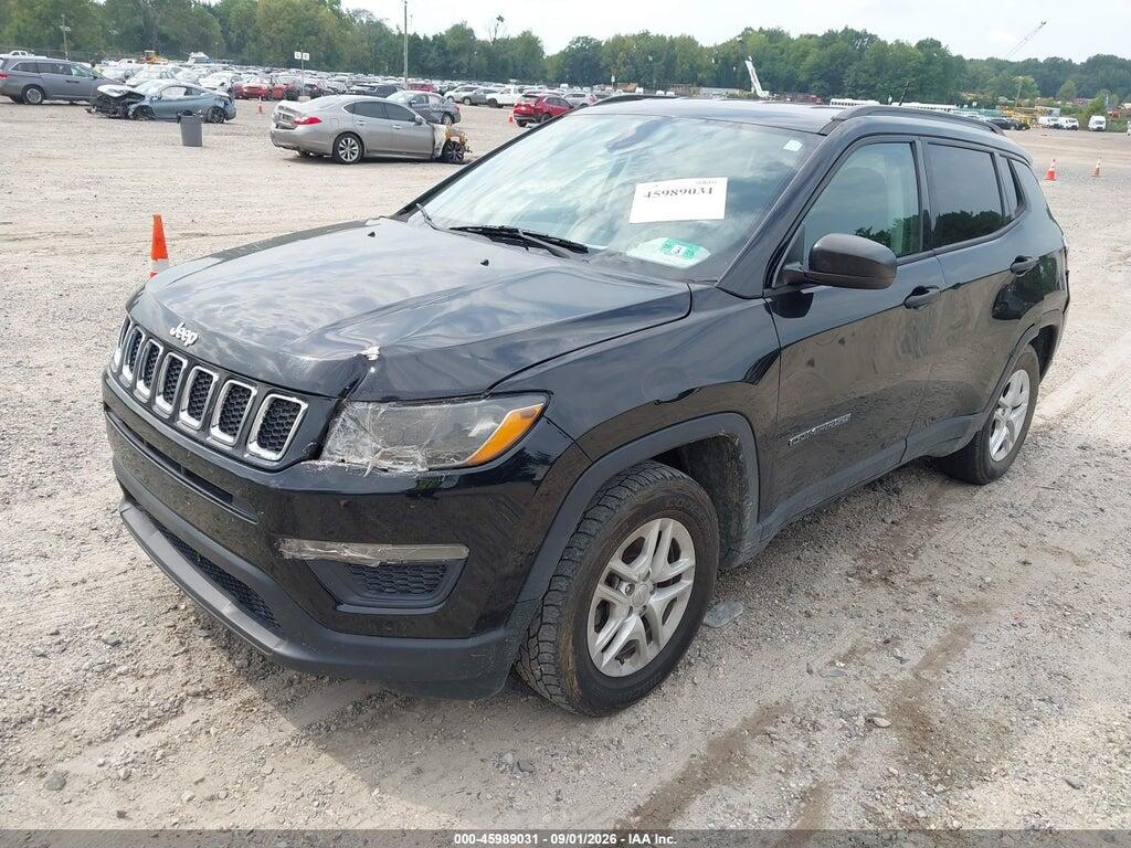 3C4NJCAB0JT105596 2018 JEEP COMPASS photo no. 2