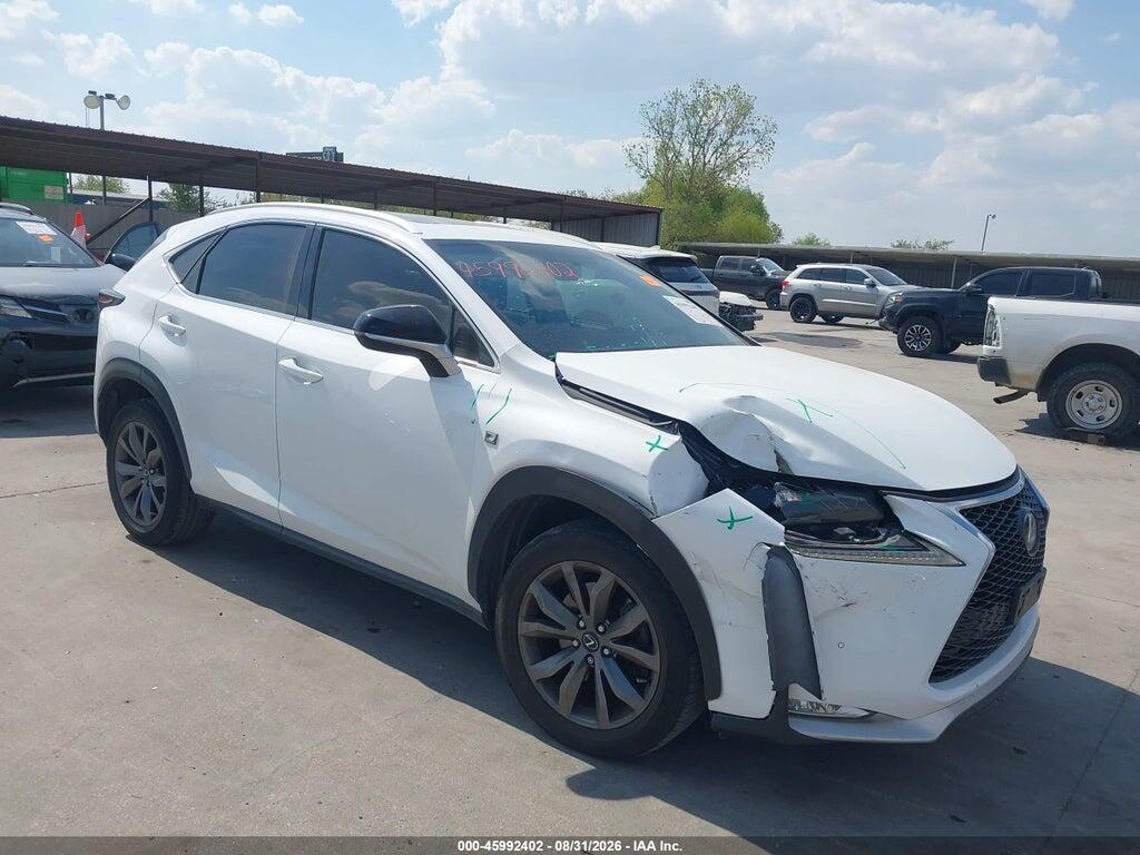 2017 LEXUS NX 200T JTJBARBZ6H2102504