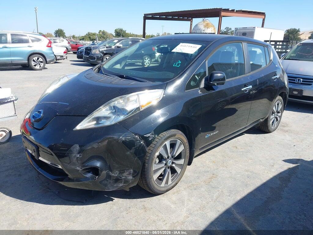 1N4AZ0CP0EC334429 2014 NISSAN LEAF photo no. 2