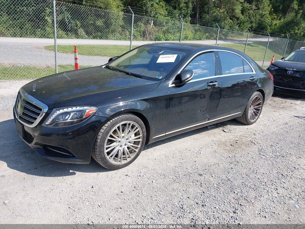 WDDUG8FB0FA107563 2015 MERCEDES-BENZ S 550 photo no. 2