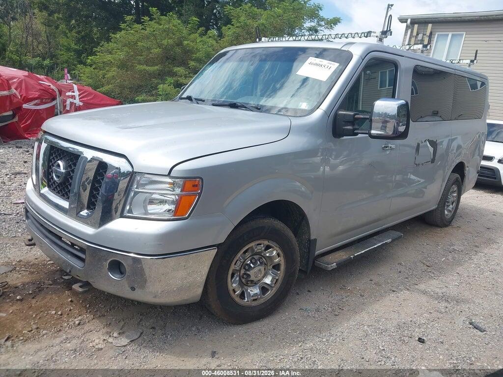 5BZAF0AA0HN853250 2017 NISSAN NV PASSENGER NV3500 HD photo no. 2