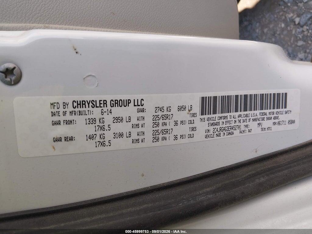 2C4JRGAG3ER452701 2014 RAM CARGO photo no. 9