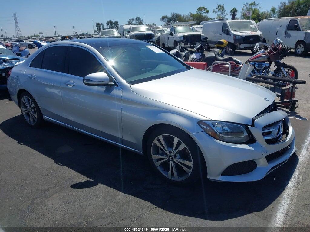 2018 MERCEDES-BENZ C 300 WDDWF4JB9JR386761