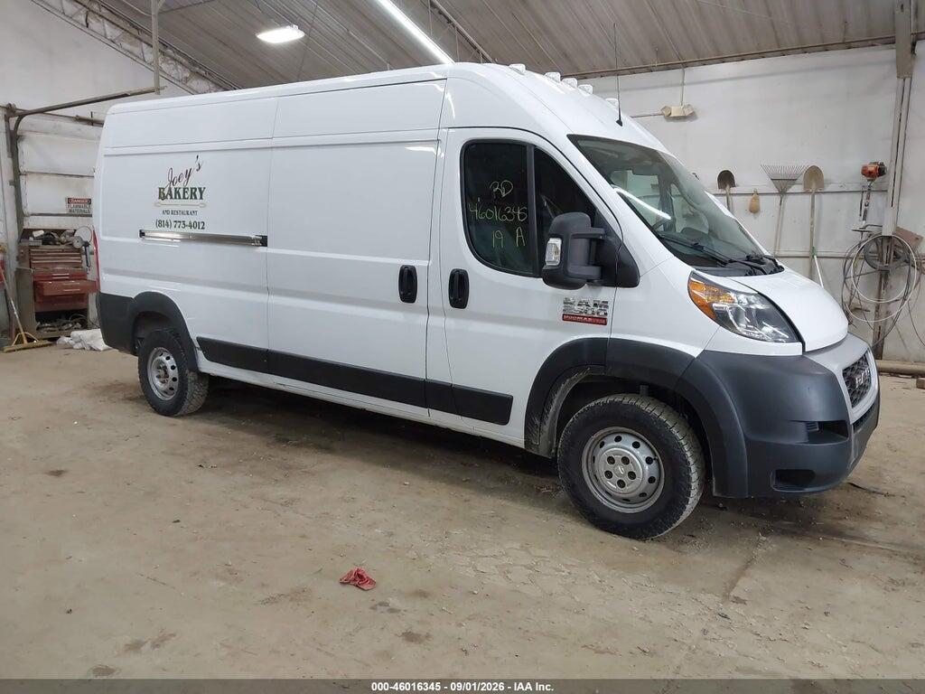 2019 RAM PROMASTER 2500 3C6TRVDG9KE511666
