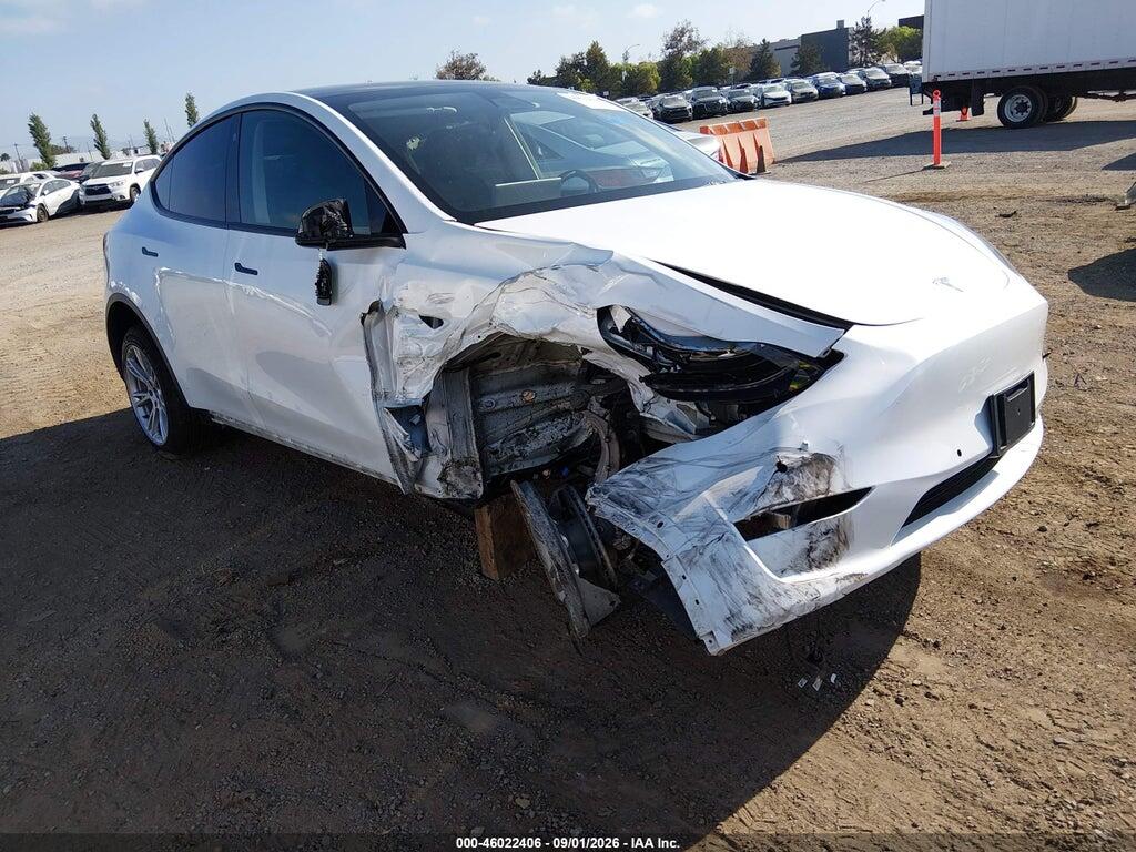 2022 TESLA MODEL Y 7SAYGDEE6NF557887