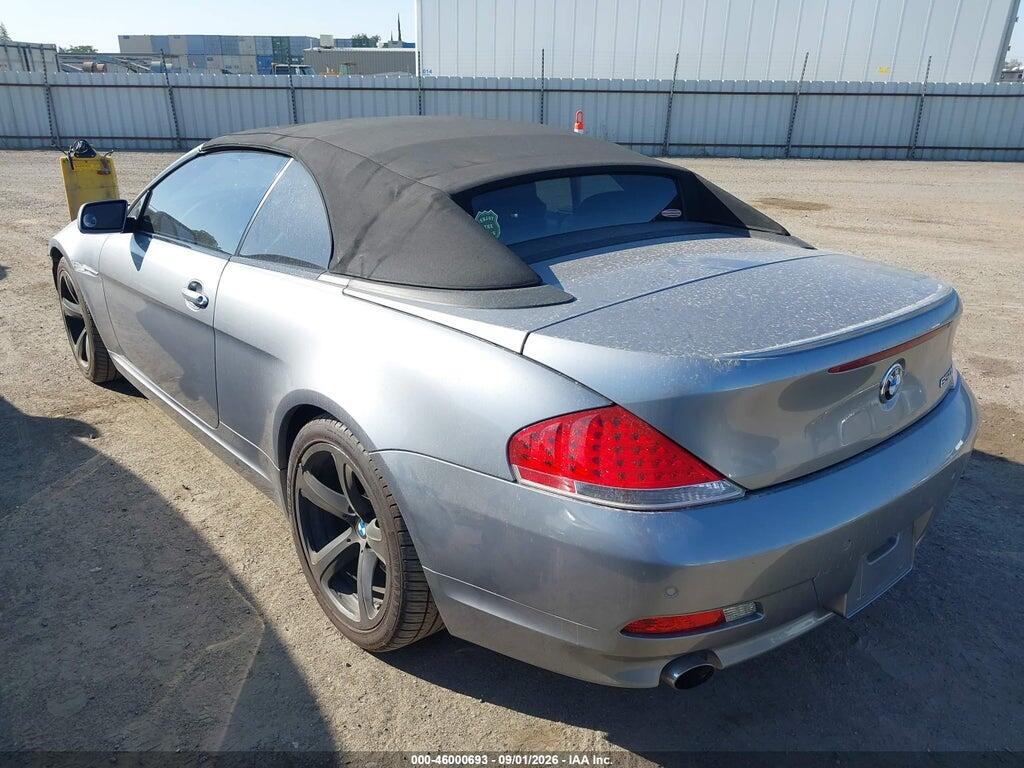 WBAEK13587CN80990 2007 BMW 650I photo no. 3
