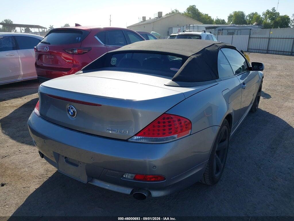 WBAEK13587CN80990 2007 BMW 650I photo no. 4