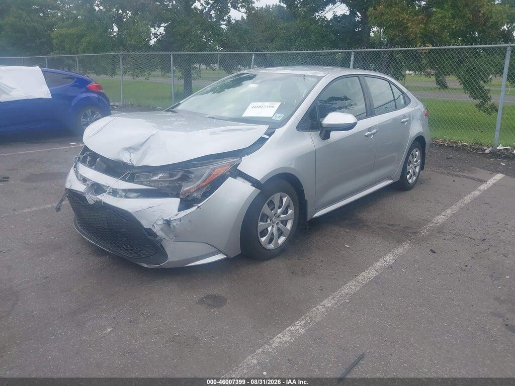 JTDEPMAE8NJ217221 2022 TOYOTA COROLLA photo no. 2
