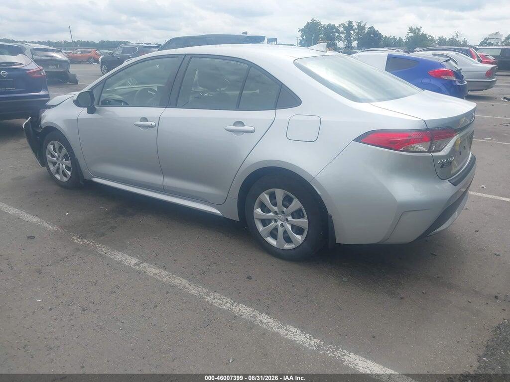 JTDEPMAE8NJ217221 2022 TOYOTA COROLLA photo no. 3