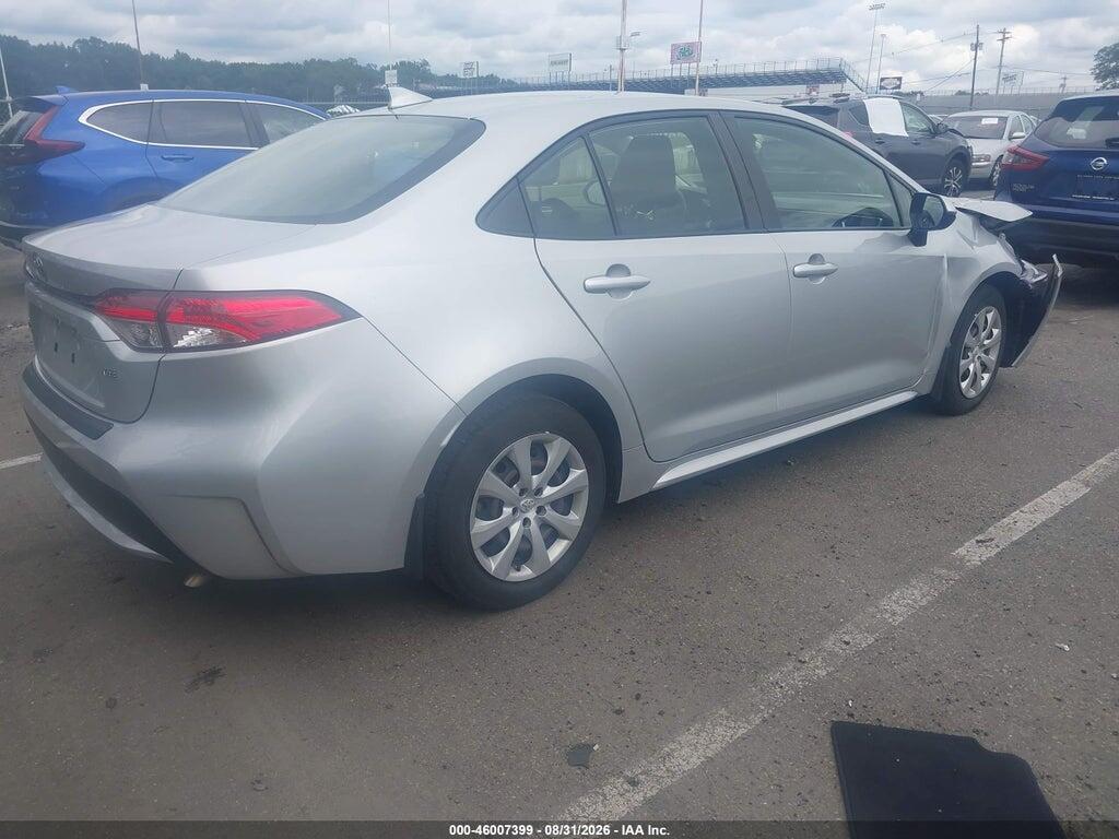JTDEPMAE8NJ217221 2022 TOYOTA COROLLA photo no. 4