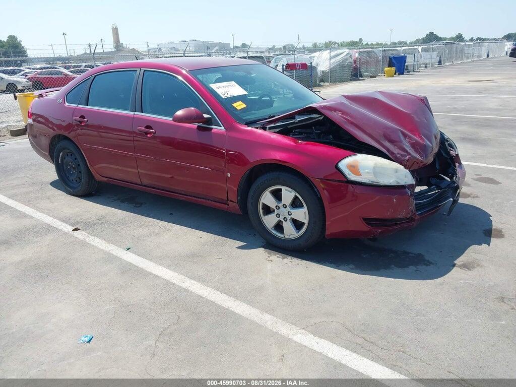 2008 CHEVROLET IMPALA 2G1WT58K281324645