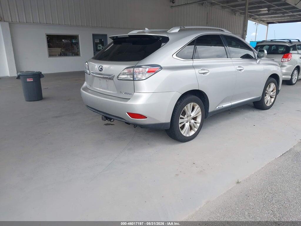 JTJBC1BA8A2028630 2010 LEXUS RX 450H photo no. 4