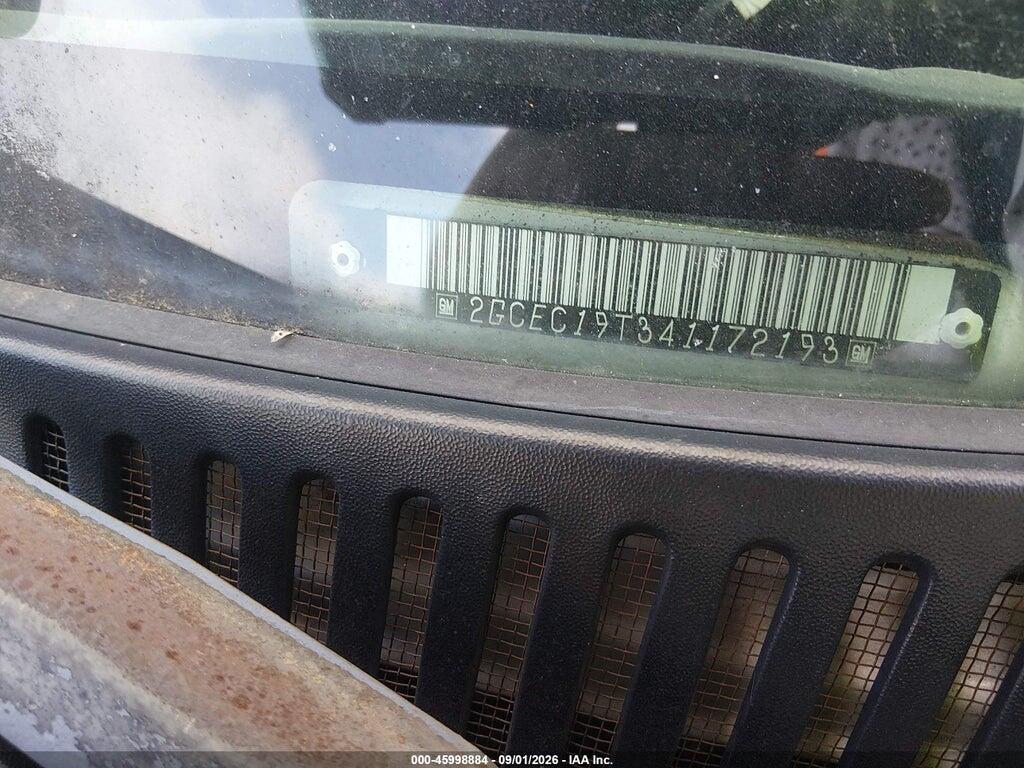 2GCEC19T341172193 2004 CHEVROLET SILVERADO 1500 photo no. 9